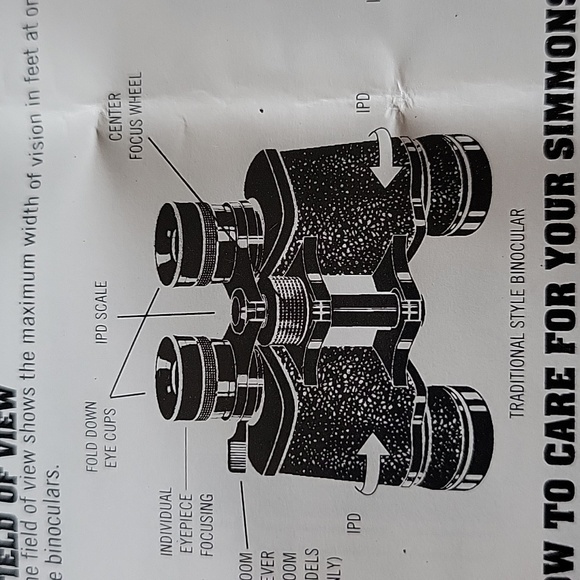Simmons Spectrum Compact Binoculars with Case Model 99730 - Picture 4 of 8